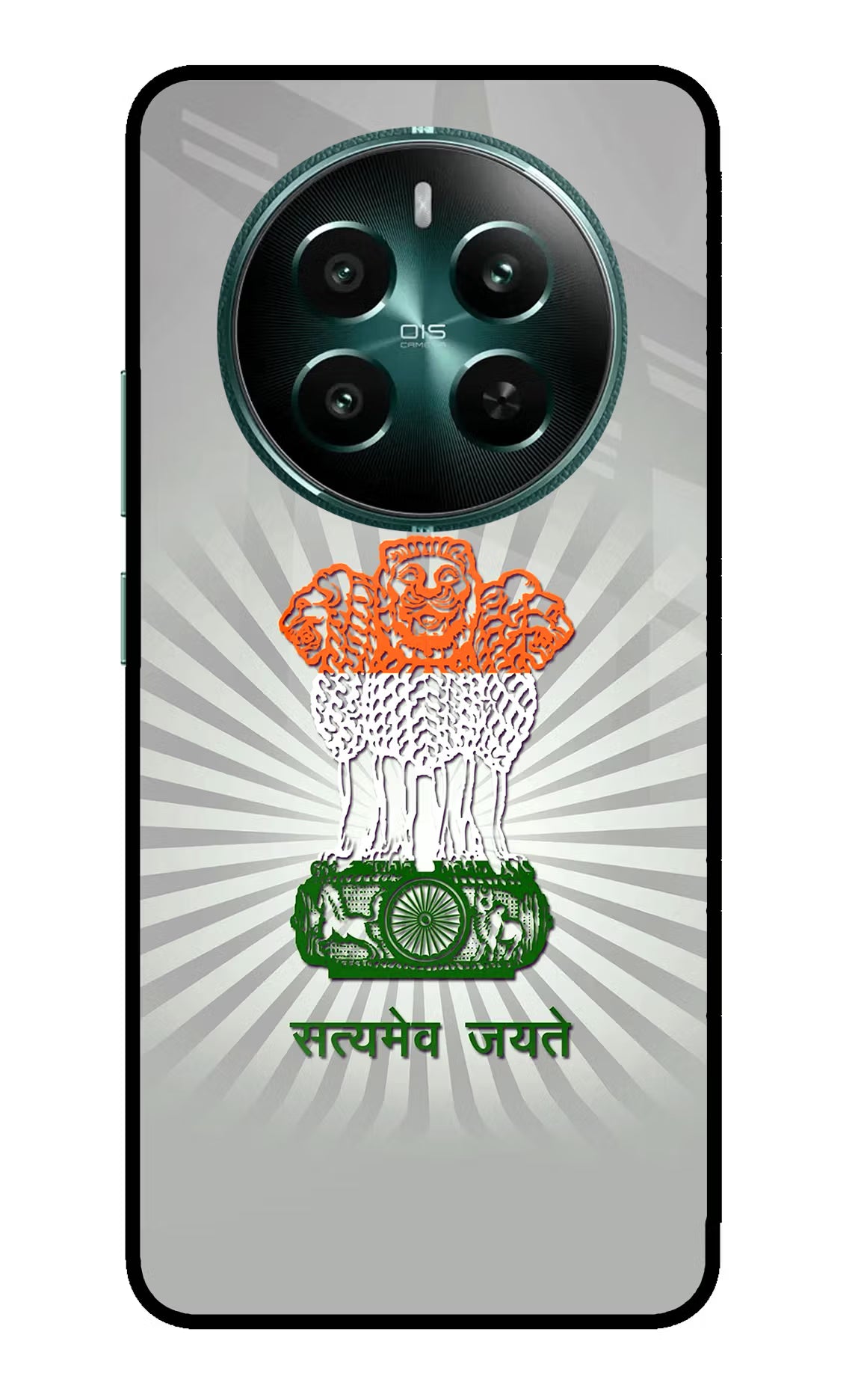 Satyamev Jayate Art Realme 12+ 5G Glass Case