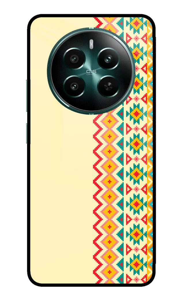 Ethnic Seamless Realme 12+ 5G Glass Case