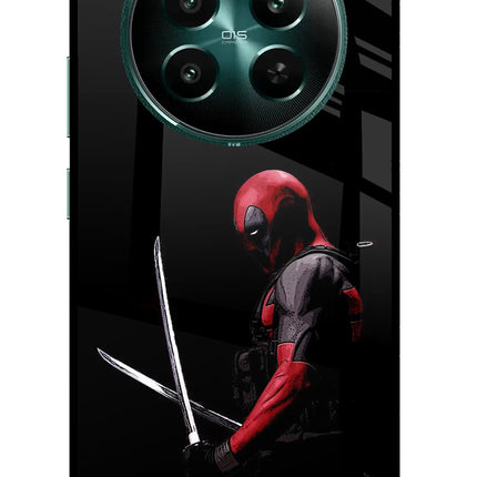 Deadpool Realme 12+ 5G Glass Case