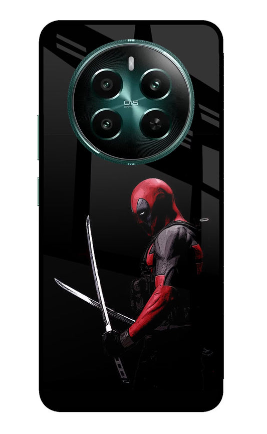 Deadpool Realme 12+ 5G Glass Case
