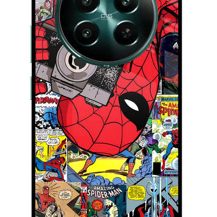 Spider Man Realme 12+ 5G Glass Case