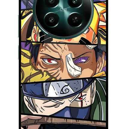 Naruto Character Realme 12+ 5G Glass Case