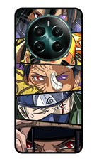 Naruto Character Realme 12+ 5G Glass Case