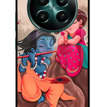 Radhe Krishna Realme 12+ 5G Glass Case