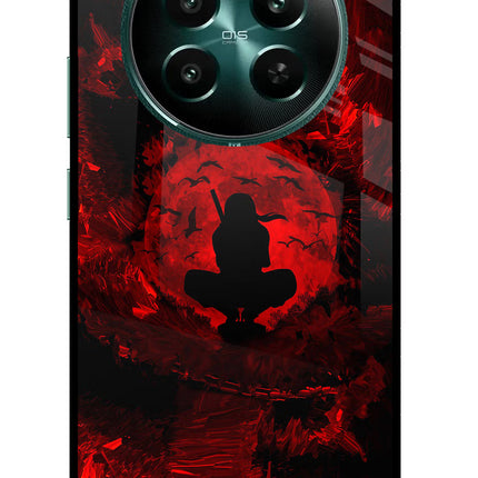Itachi Uchiha Realme 12+ 5G Glass Case Back Cover by Casekaro