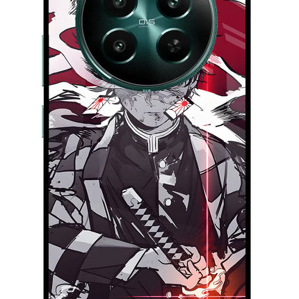 Demon Slayer Realme 12+ 5G Glass Case