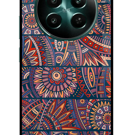 African Culture Design Realme 12+ 5G Glass Case