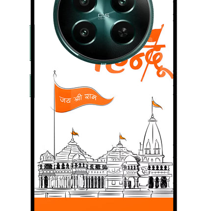 Jai Shree Ram Hindu Realme 12+ 5G Glass Case