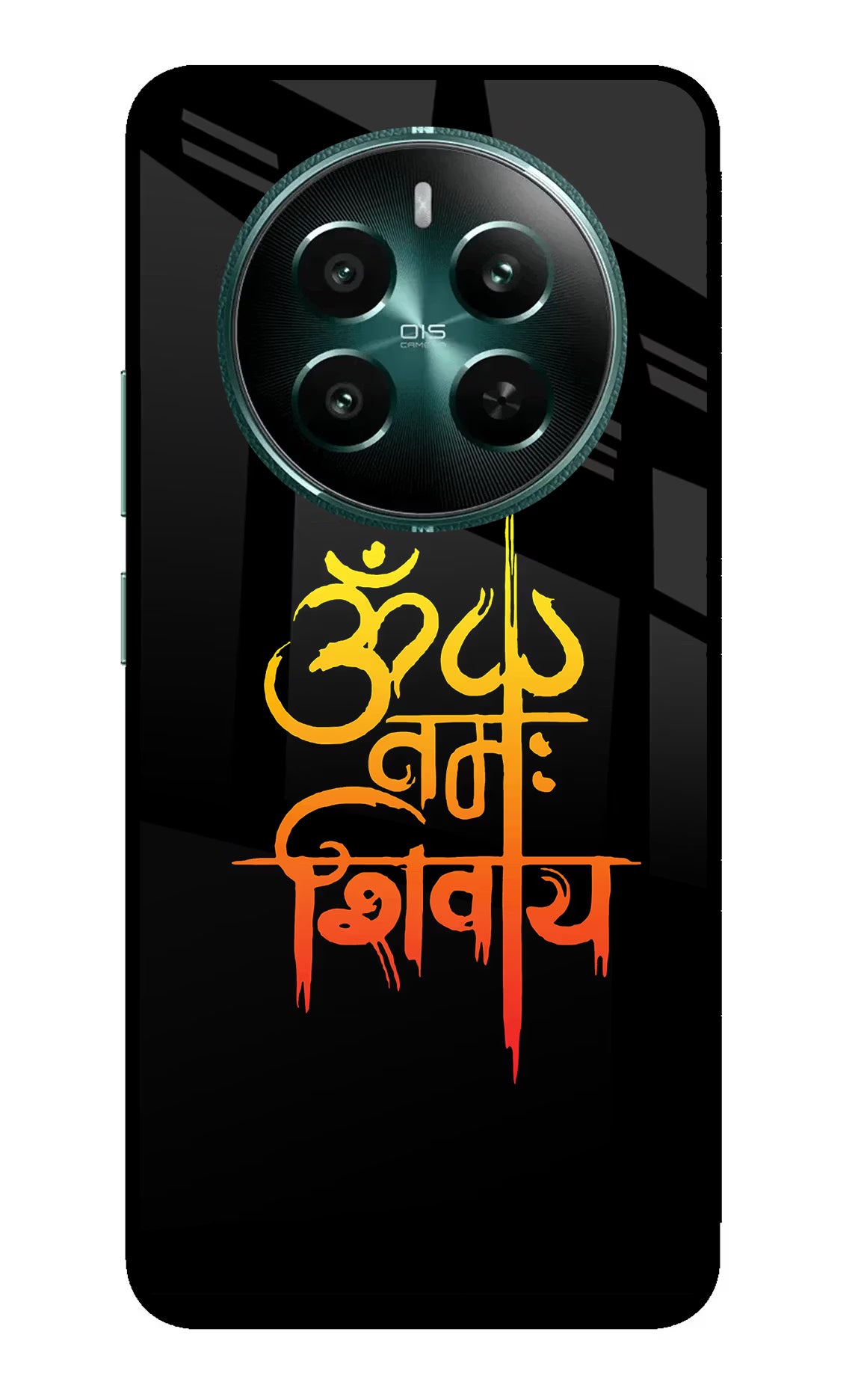 Om Namah Shivay Realme 12+ 5G Glass Case Back Cover by Casekaro