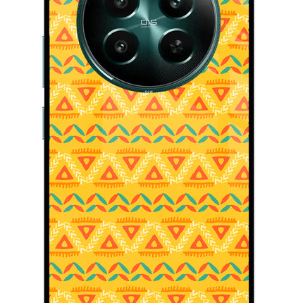 Tribal Pattern Realme 12+ 5G Glass Case