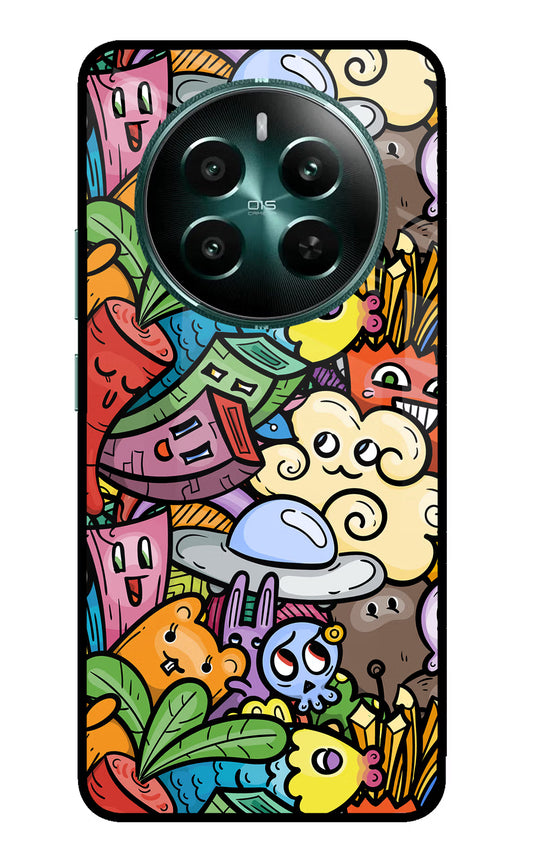 Veggie Doodle Realme 12+ 5G Glass Case