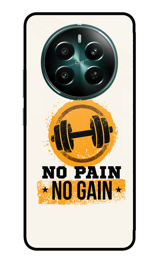 No Pain No Gain Realme 12+ 5G Glass Case