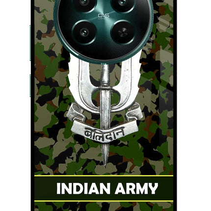 Balidan Indian Logo Realme 12+ 5G Glass Case