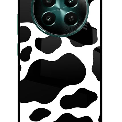 Cow Spots Realme 12+ 5G Glass Case