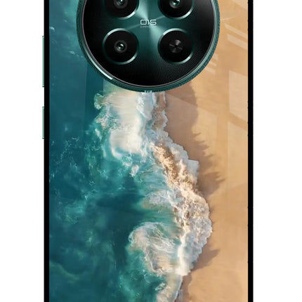Ocean Beach Realme 12+ 5G Glass Case