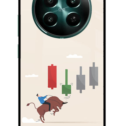 Bull Trading Momentum Realme 12+ 5G Glass Case