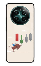 Bull Trading Momentum Realme 12+ 5G Glass Case
