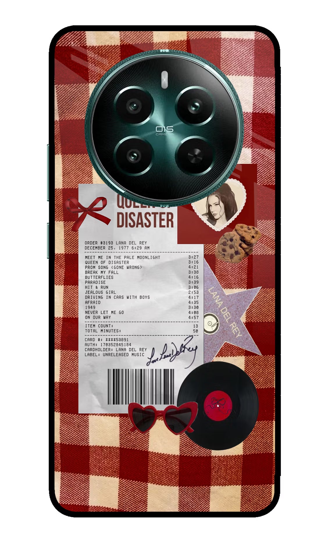 Queen of Disaster Realme 12+ 5G Glass Case