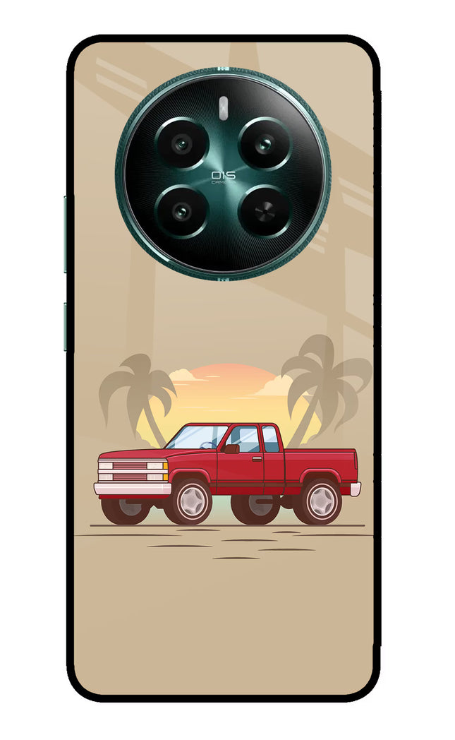 Desert Classic Drive Realme 12+ 5G Glass Case