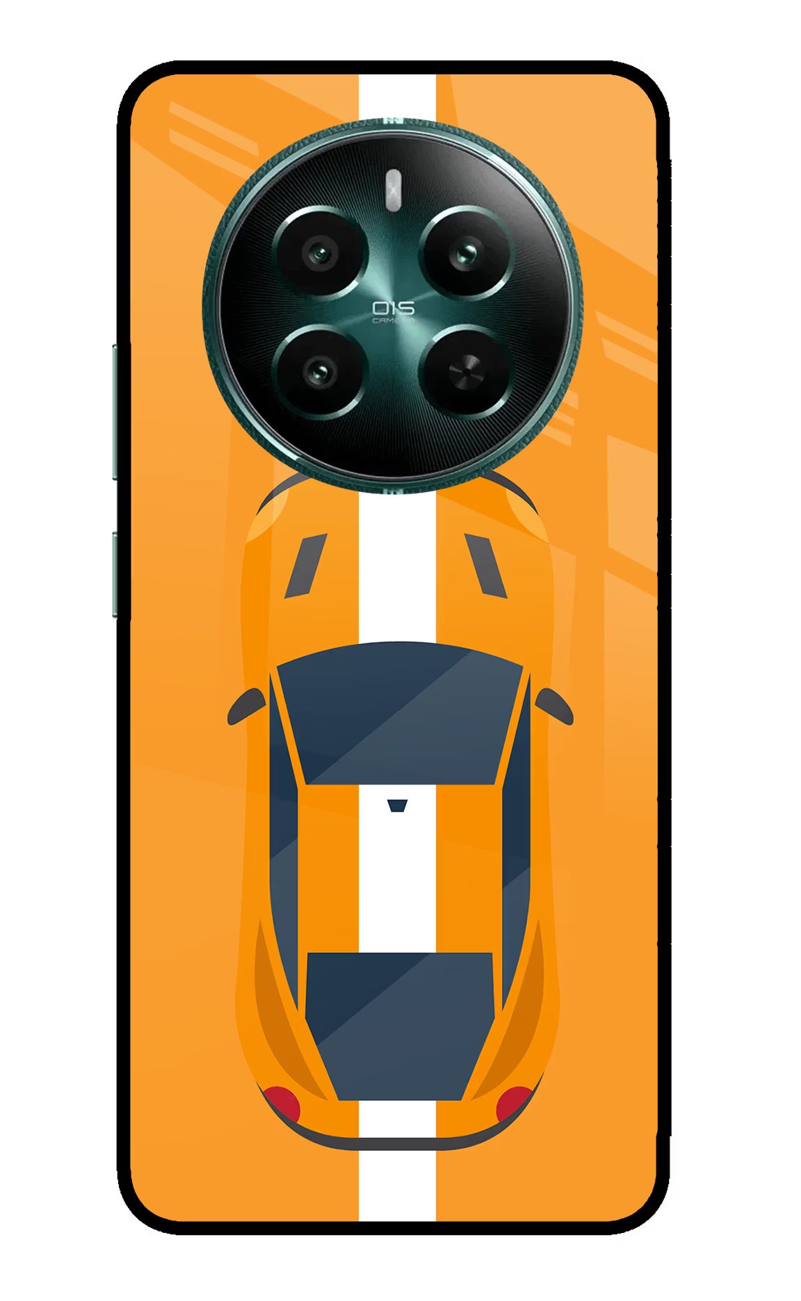 Highway Pursuit Realme 12+ 5G Glass Case Back Cover by Casekaro