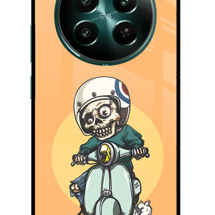 Undead Biker Realme 12+ 5G Glass Case
