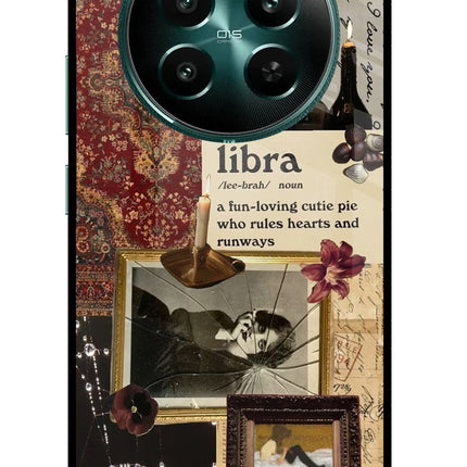 Libra Zodiac Realme 12+ 5G Glass Case