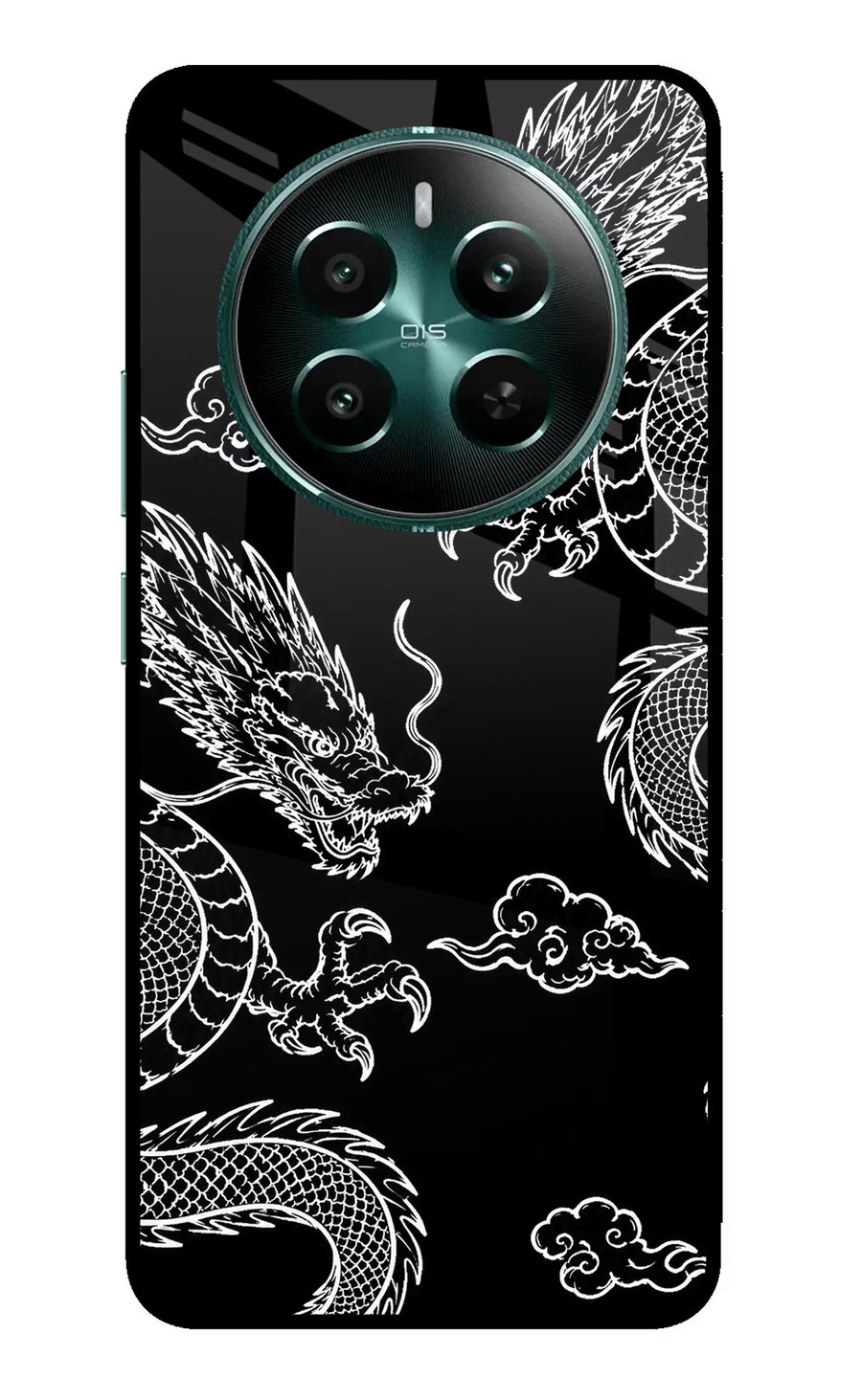 Twin Dragons Realme 12+ 5G Back Cover, Glass case