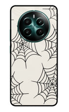 Spider Web Realme 12+ 5G Glass Case