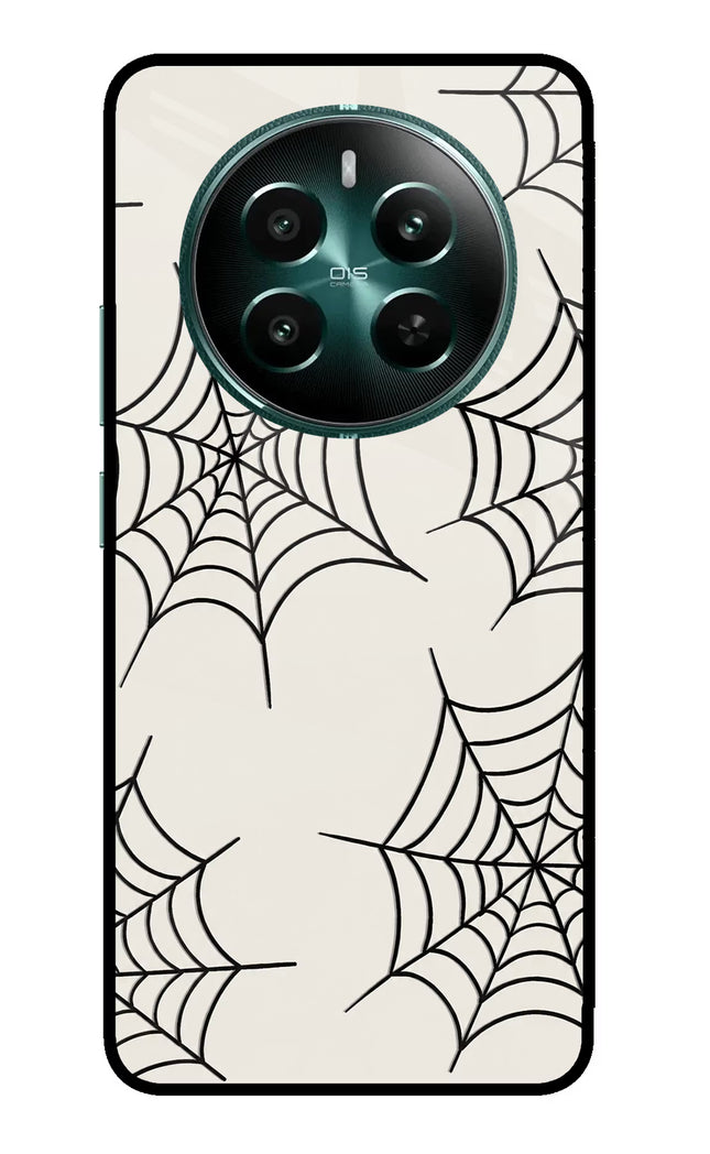 Spider Web Realme 12+ 5G Glass Case