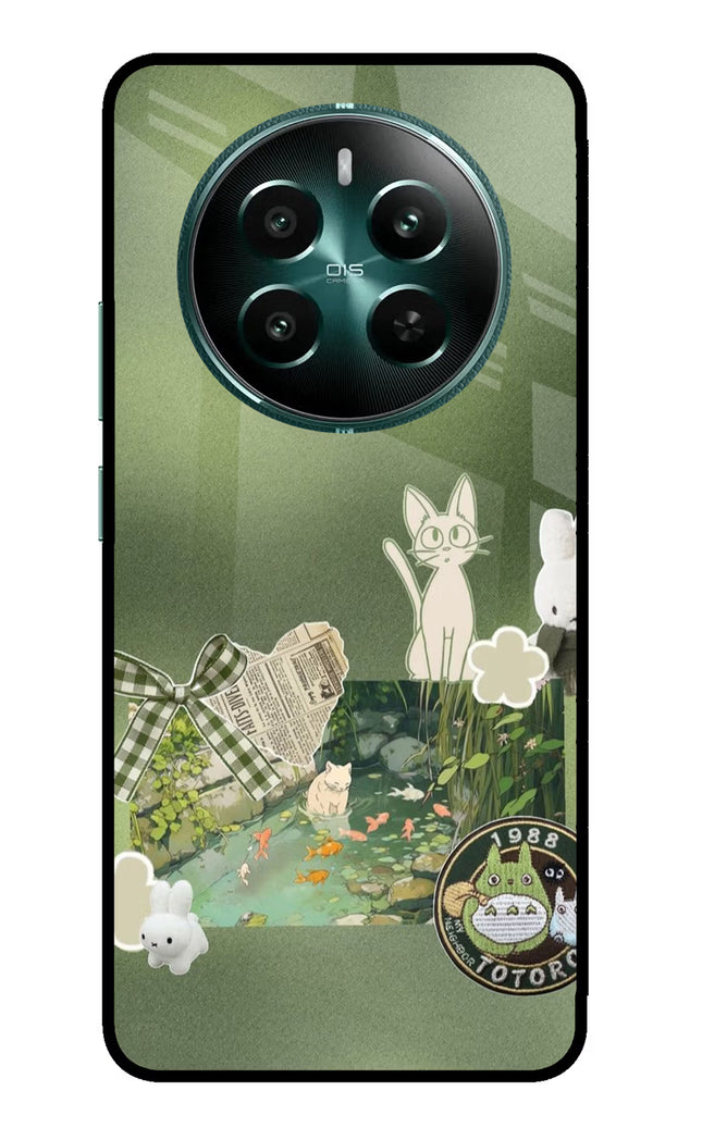 Aesthetic anime Realme 12+ 5G Glass Case