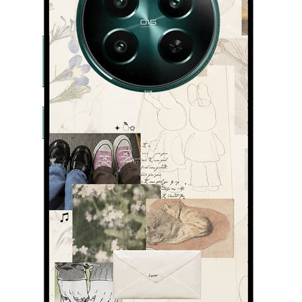 Soft Aesthetic Realme 12+ 5G Glass Case