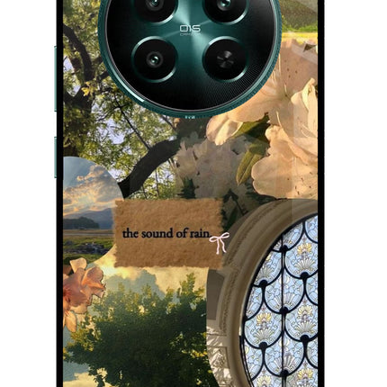 Rain Realme 12+ 5G Glass Case