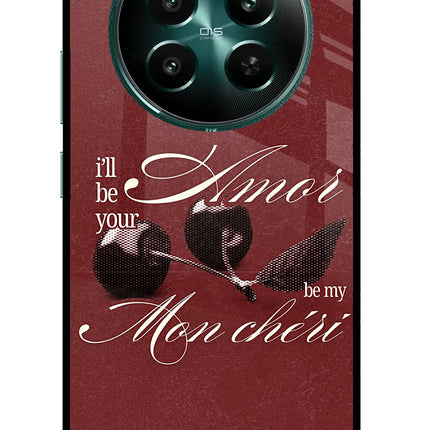 Velvet Cherry Realme 12+ 5G Glass Case