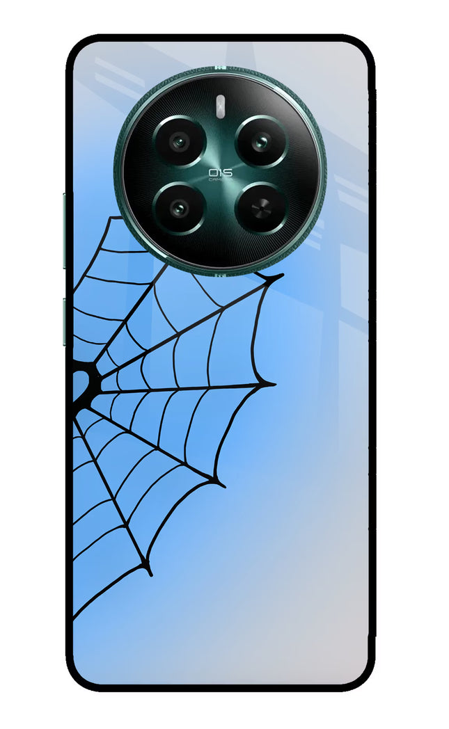 Blue Web Realme 12+ 5G Glass Case