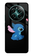 Stitch Crush Realme 12+ 5G Glass Case