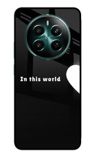 This World Realme 12+ 5G Glass Case