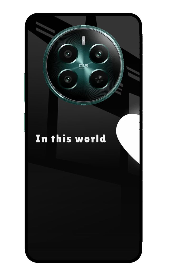 This World Realme 12+ 5G Glass Case