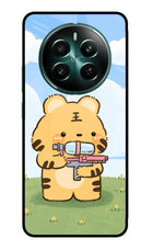 Tiger Treat Realme 12+ 5G Glass Case