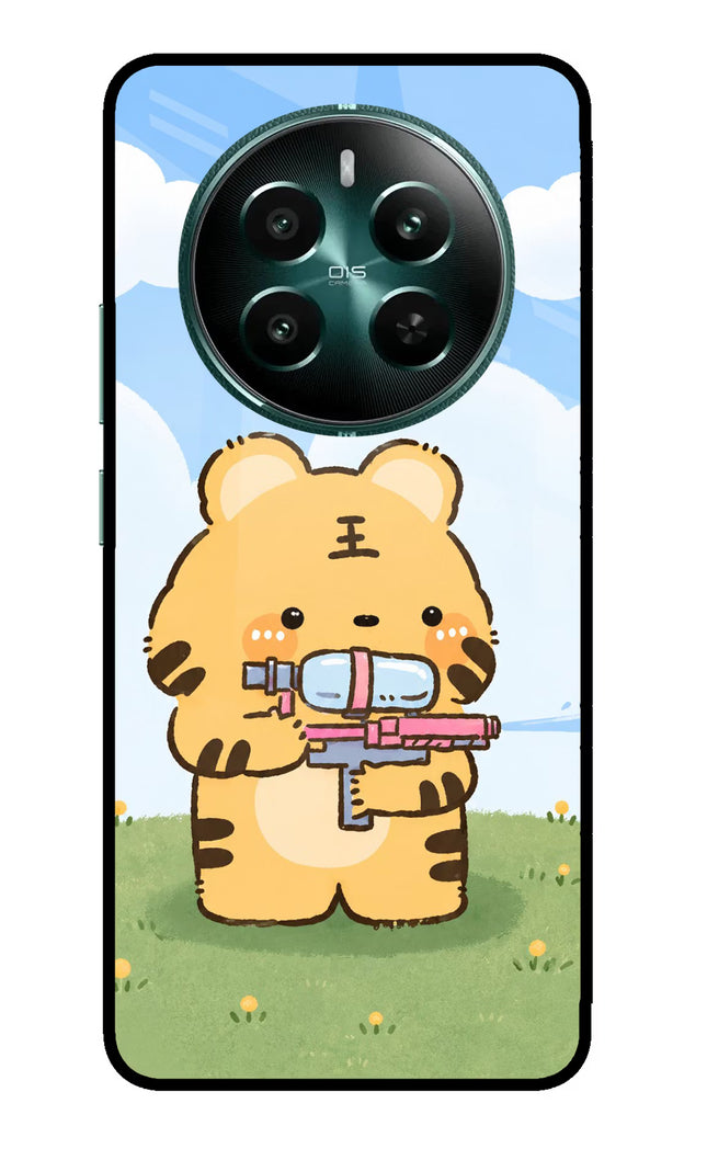 Tiger Treat Realme 12+ 5G Glass Case
