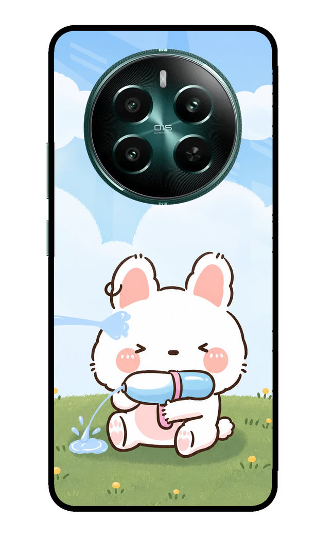 Bunny Treat Realme 12+ 5G Glass Case