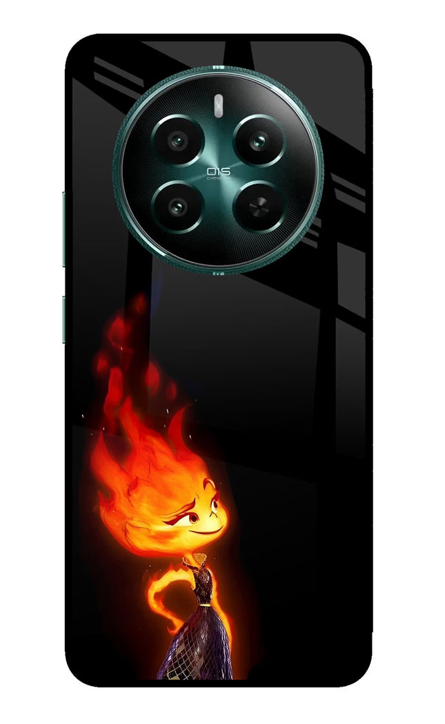 Ember Flame Realme 12+ 5G Glass Case