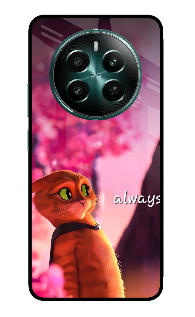 Always Cat Realme 12+ 5G Glass Case