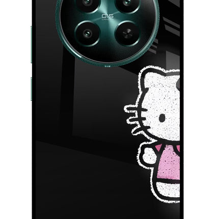 Kitty Charm Realme 12+ 5G Glass Case