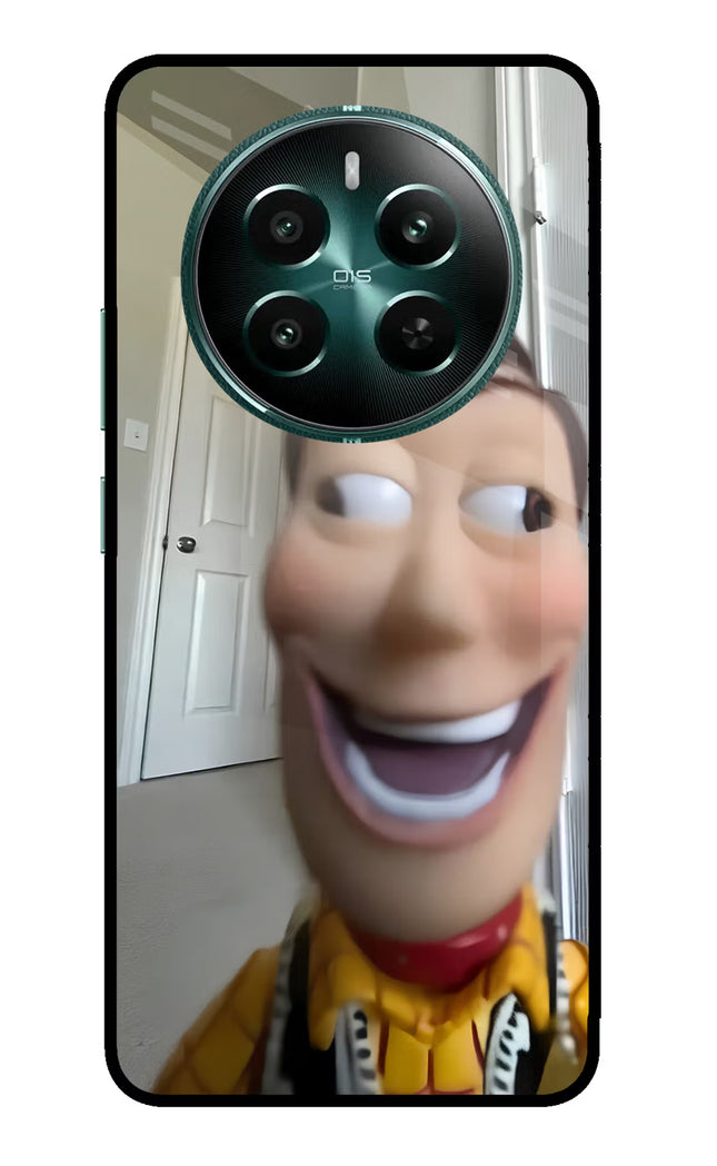 Side Eye Woody Realme 12+ 5G Glass Case