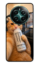Gamer Cat Energy Realme 12+ 5G Glass Case