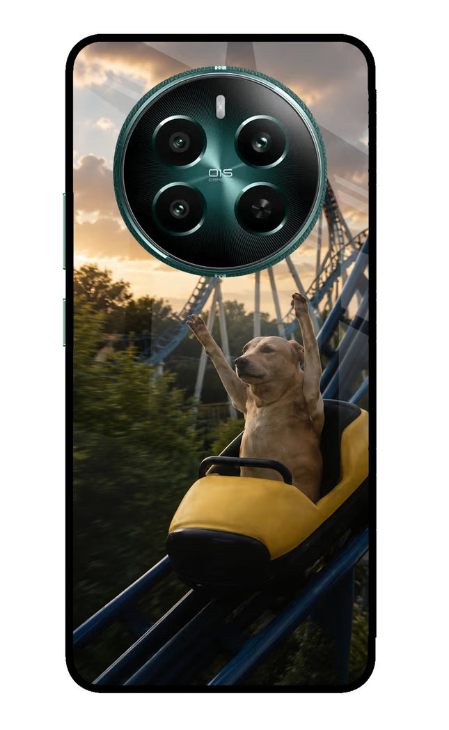 Rollercoaster Dog Realme 12+ 5G Glass Case