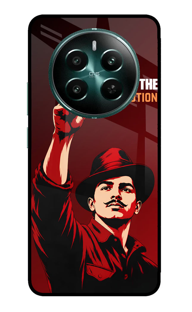 Bhagat Singh Revolution Realme 12+ 5G Glass Case