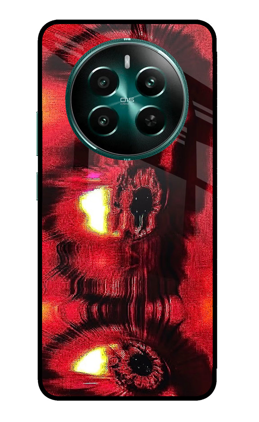 Fire Eye Realme 12+ 5G Back Cover, Glass case