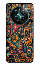 Folk Print Realme 12+ 5G Glass Case