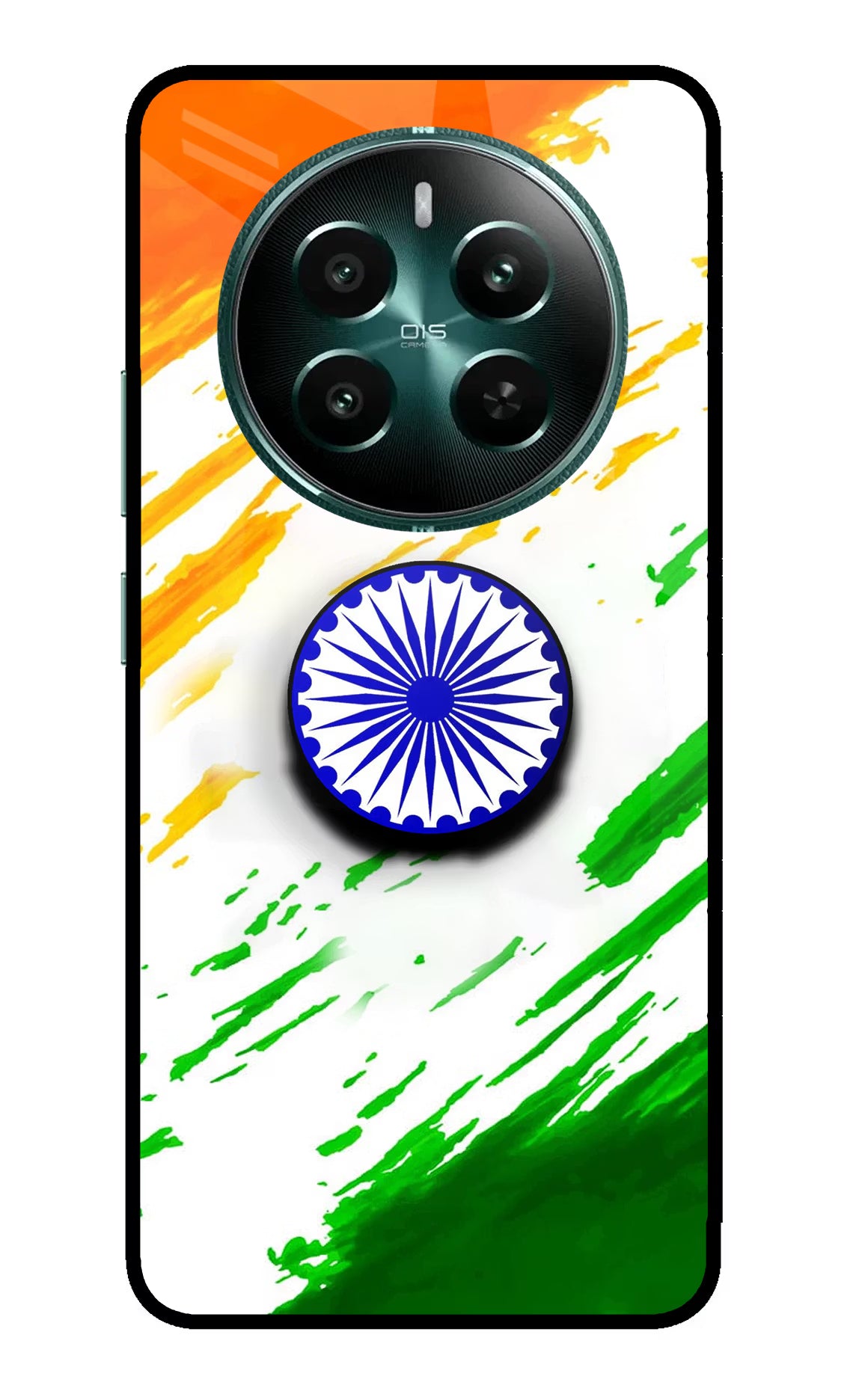 Indian Flag Ashoka Chakra Realme 12+ 5G Pop Case by Casekaro